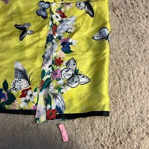 Butterfly Print Yellow Bedding Set